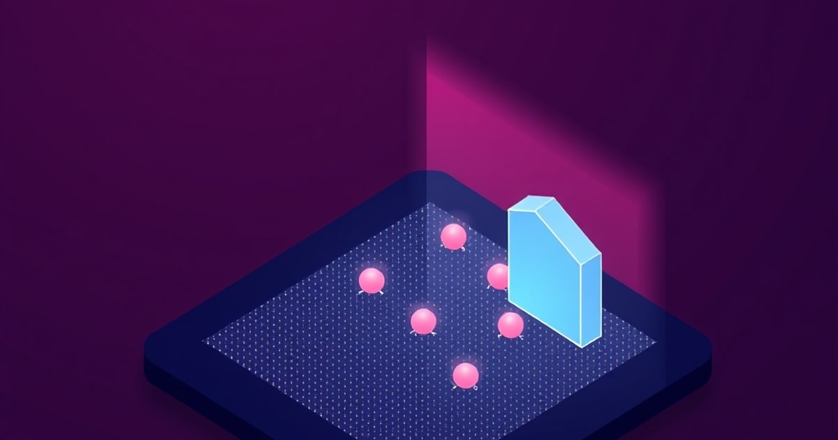 Isometric vector illustration showing data reconstruction and model inversion in machine learning privacy context